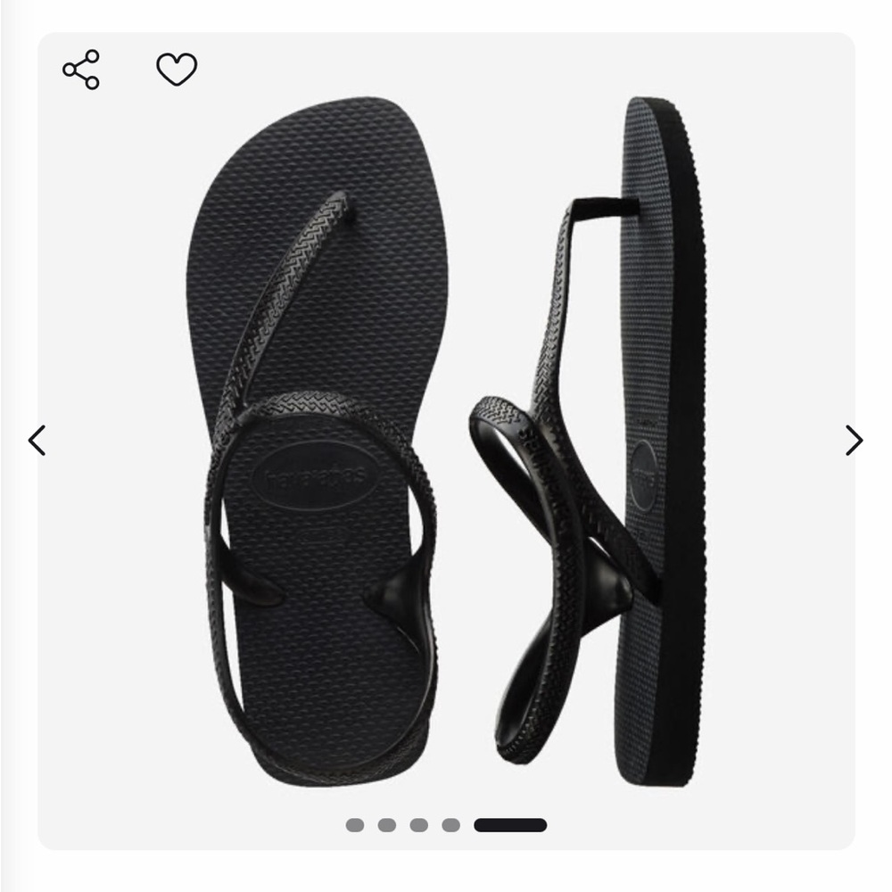 Havaianas Women's Black Sandals